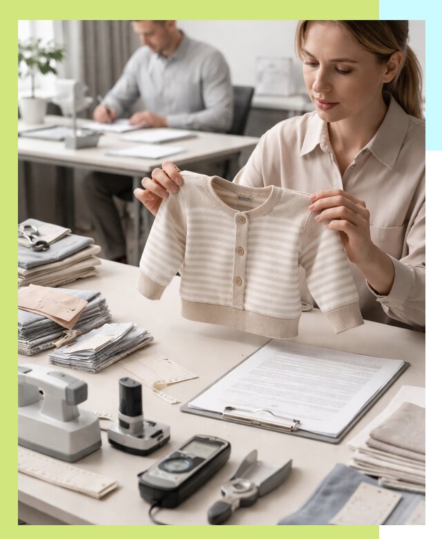 Сертификация детской одежды и текстильных изделий в Вольске