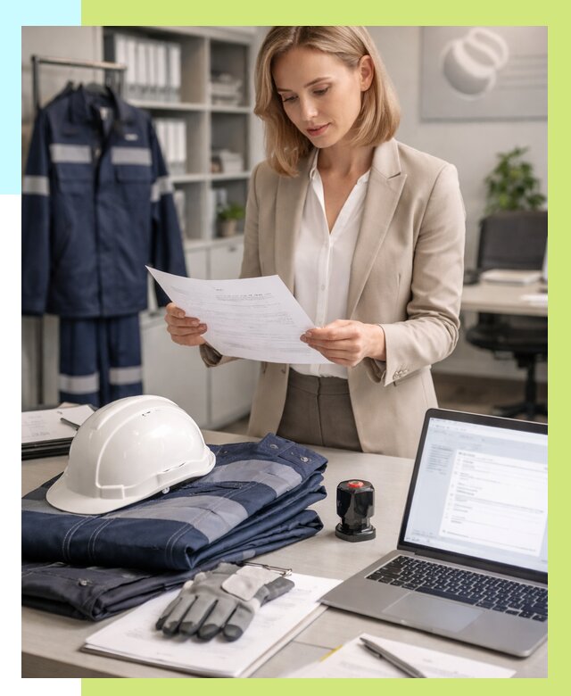 Сертификация спецодежды в Вольске от 7089 р. | Алешин-Вль