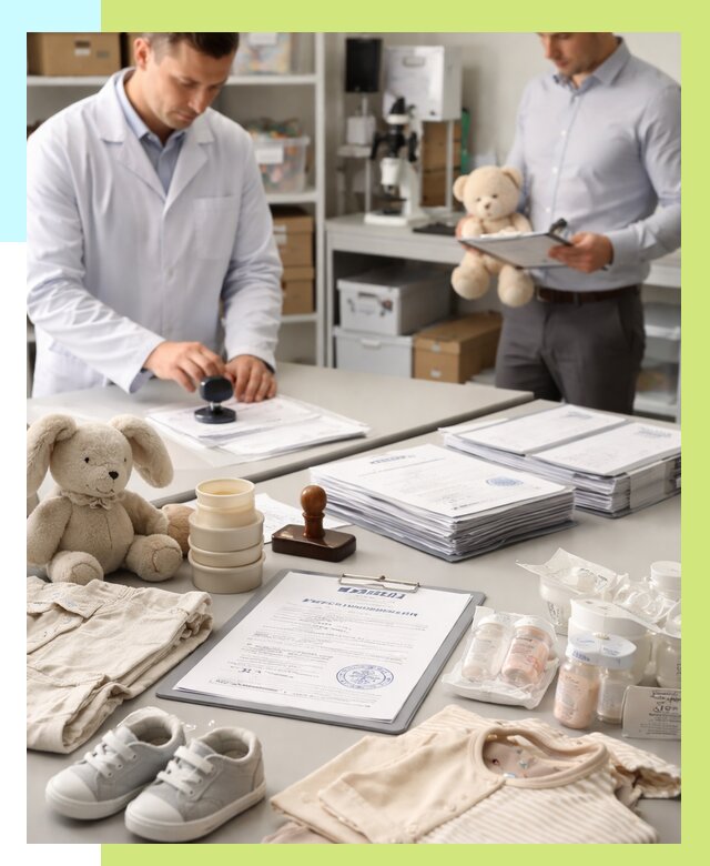 Сертификация детских товаров в Вольске от 15191 р. | Алешин-Вль