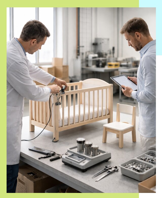 Сертификация детской мебели и проверка безопасности в Вольске