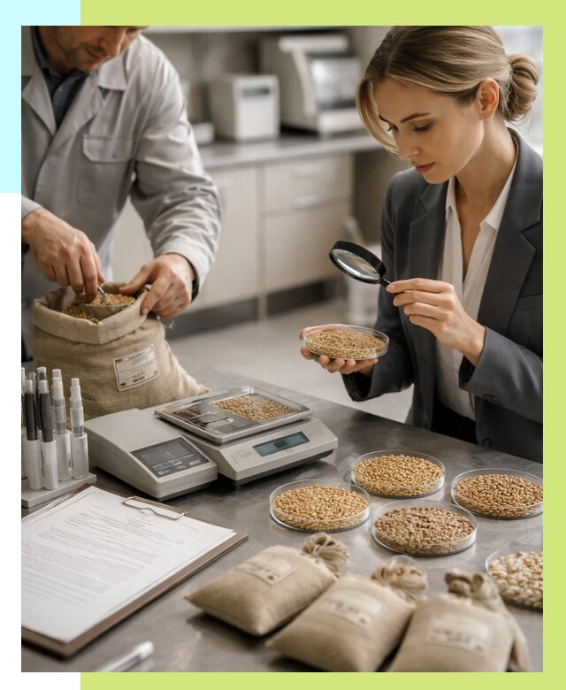 Сертификация зерна в Вольске по цене от 15191 р. | Алешин-Вль
