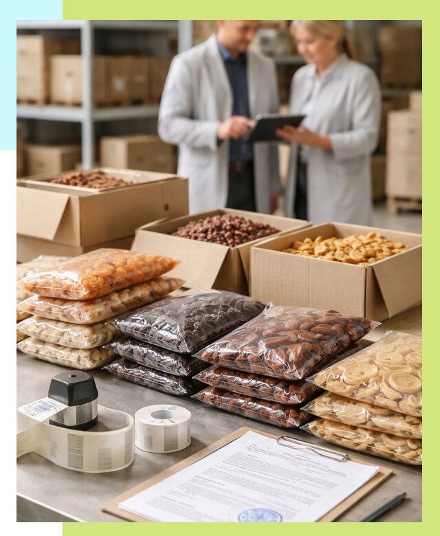 Сертификация сухофруктов в Вольске от 12152 р. | Алешин-Вль под ключ