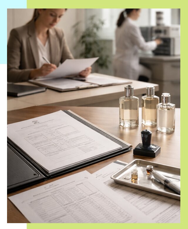 Сертификация парфюмерии в Вольске от 15191 р. | Алешин-Вль