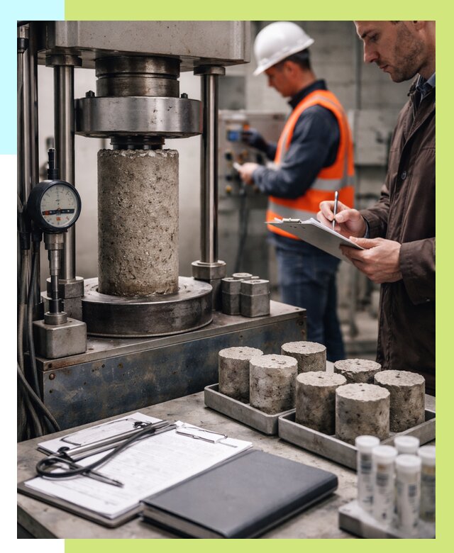 Сертификация бетона в Вольске от 30381 р. сертификат | Алешин-Вль