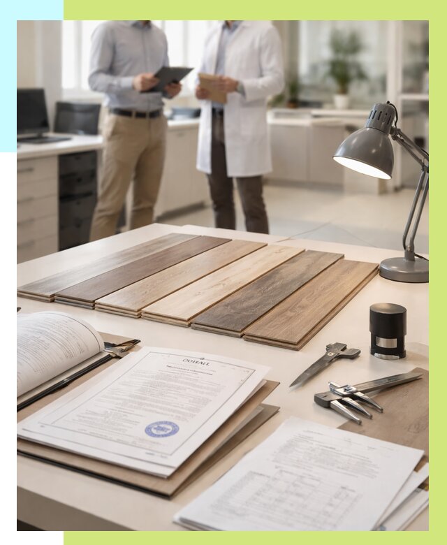 Сертификация ламината в Вольске от 18229 р. под ключ | Алешин-Вль