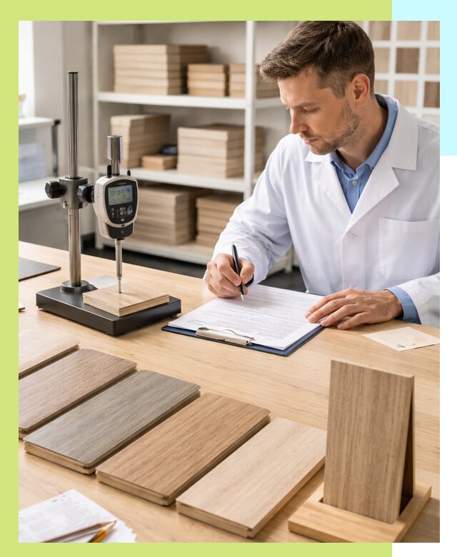 Сертификация ламината с испытаниями и оформлением документов в Вольске