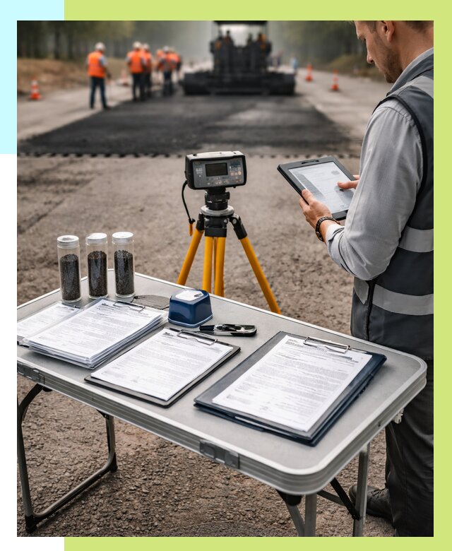 Сертификация асфальта в Вольске от 25318 р. | Алешин-Вль