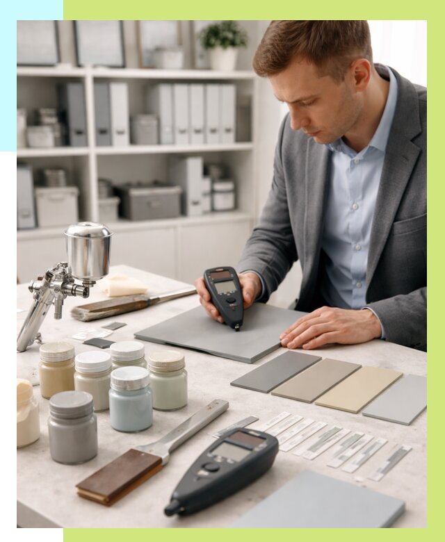 Сертификация краски в Вольске от 25318 р. | Алешин-Вль центр