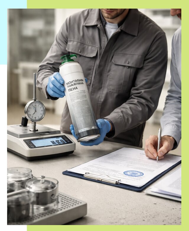 Сертификация монтажной пены в Вольске от 15191 р. | Алешин-Вль