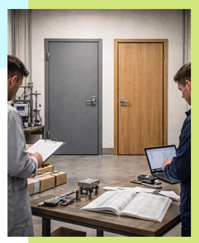 Сертификация дверей в Вольске от 8102 р. под ключ | Алешин-Вль