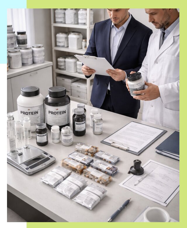 Сертификация спортивного питания в Вольске от 15191 р., Алешин-Вль