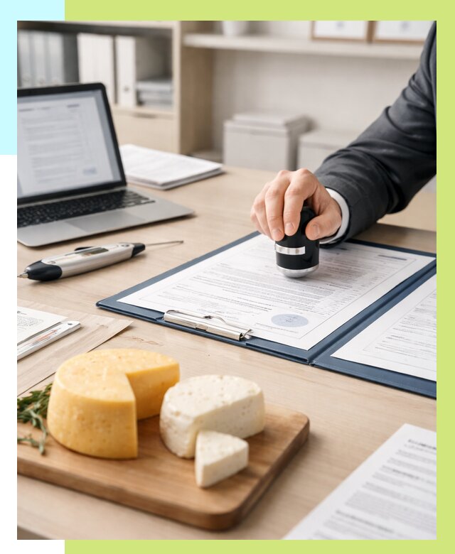 Сертификация сыров в Вольске от 15191 р | Сертификат на сыр Алешин-Вль