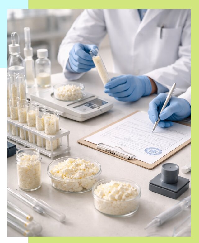 Сертификация творога в Вольске от 12152 р. под ключ | Алешин-Вль