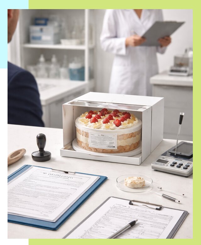 Сертификация тортов в Вольске от 9114 р. заказать | Алешин-Вль