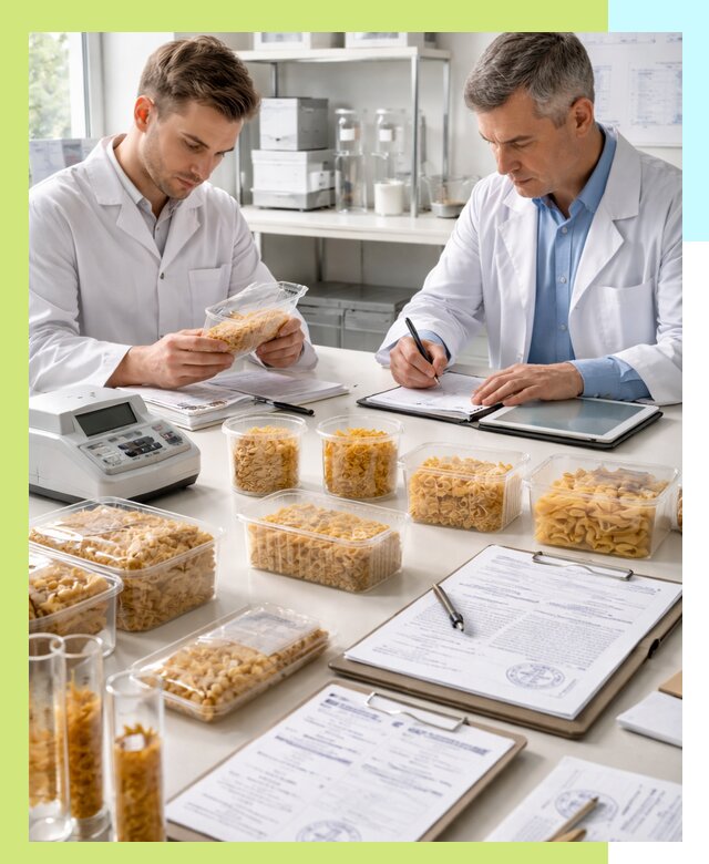 Сертификация макаронных изделий и технологической документации в Вольске
