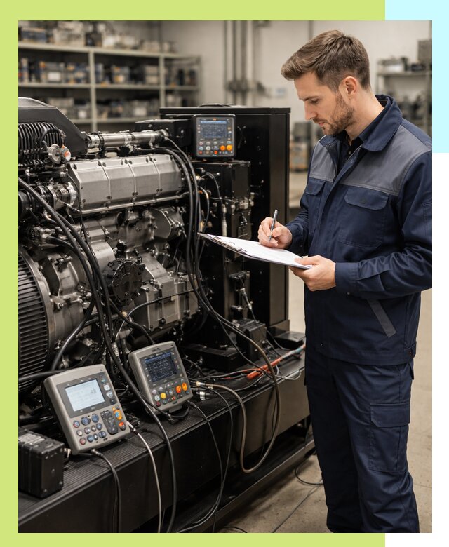 Сертификация дизельных генераторов и их оборудования в Вольске