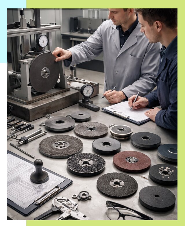 Сертификация абразивного инструмента в Вольске от 15191 р. Алешин-Вль