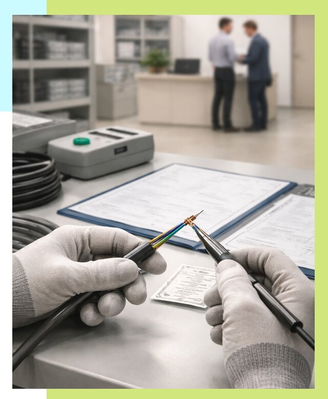 Сертификация провода в Вольске от 18229 р. в Алешин-Вль