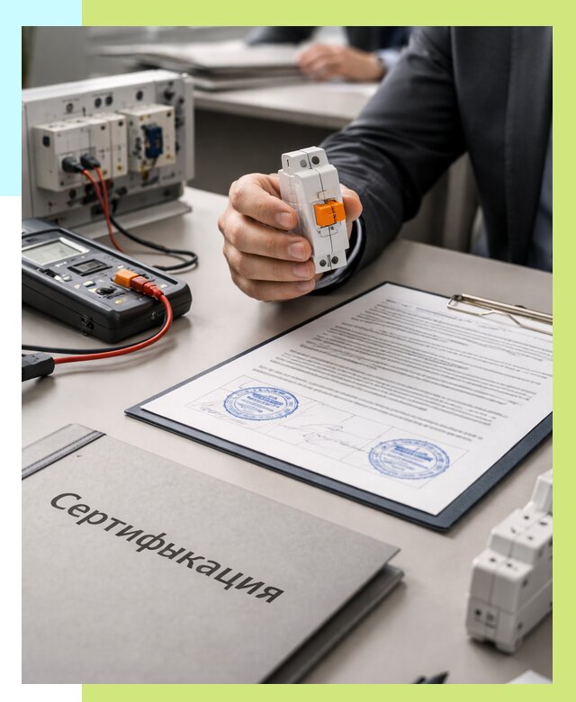 Сертификация выключателей под ключ в Вольске от 15191 р. | Алешин-Вль