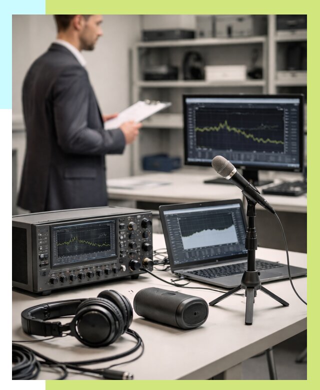 Сертификация аудиотехники в Вольске от 15191 р., Алешин-Вль