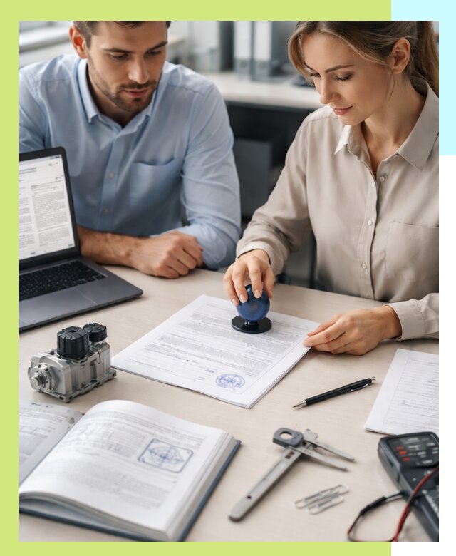 Выдача паспорта изделия и техническая экспертиза продукции в Вольске