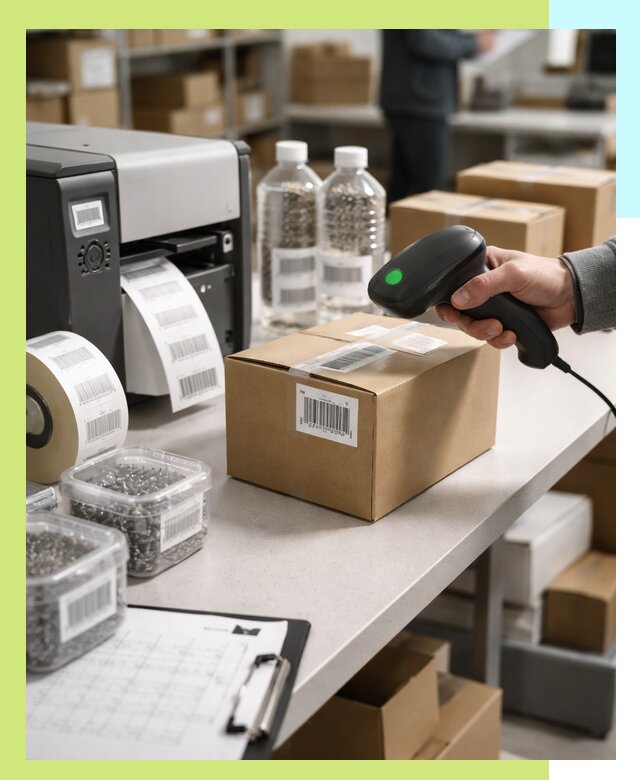 Штрихкодирование продукции и маркировка для продажи в Вольске