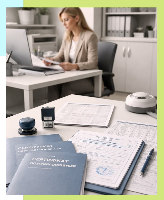 Сертификаты пожарной безопасности в Вольске от 15191 р. | Алешин-Вль