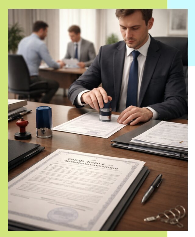 Оформление свидетельства о государственной регистрации в Вольске