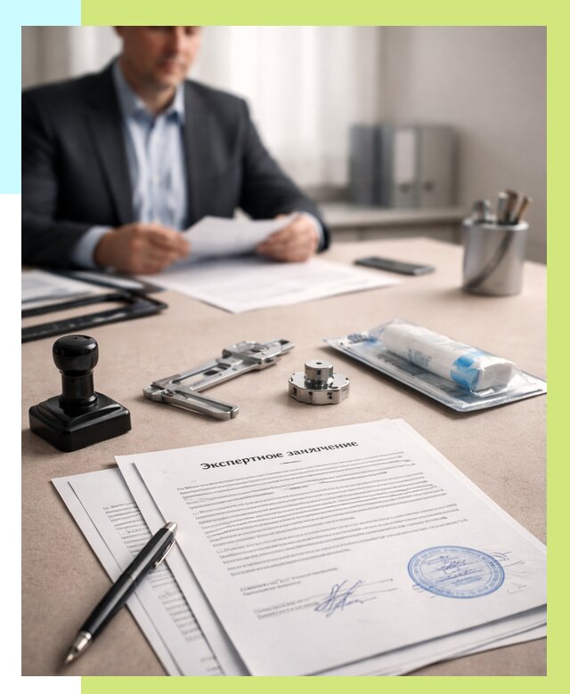 Экспертное заключение на продукцию в Вольске от 8608 р. | Алешин-Вль