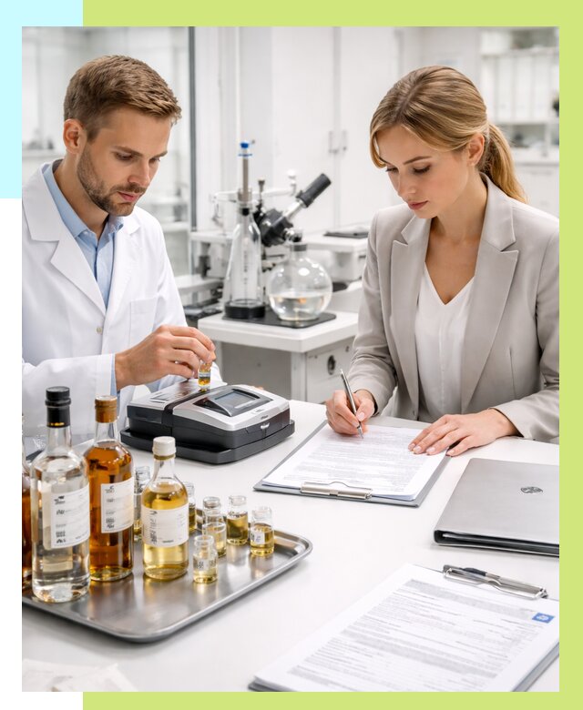 Заключение о спиртосодержании в Вольске, от 5064 р., Алешин-Вль