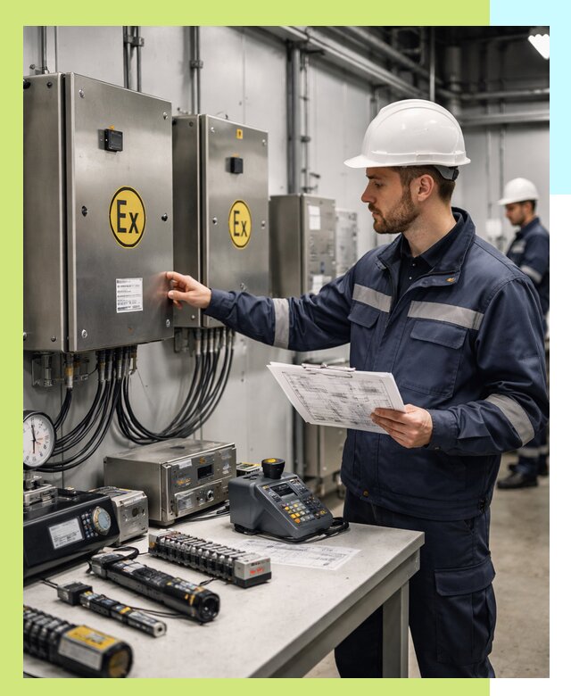 Сертификат взрывозащиты промышленного оборудования в Вольске