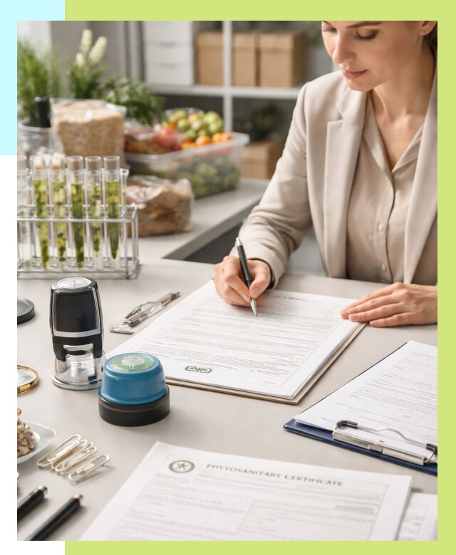 Фитосанитарный сертификат оформить в Вольске от 4557 р. | Алешин-Вль