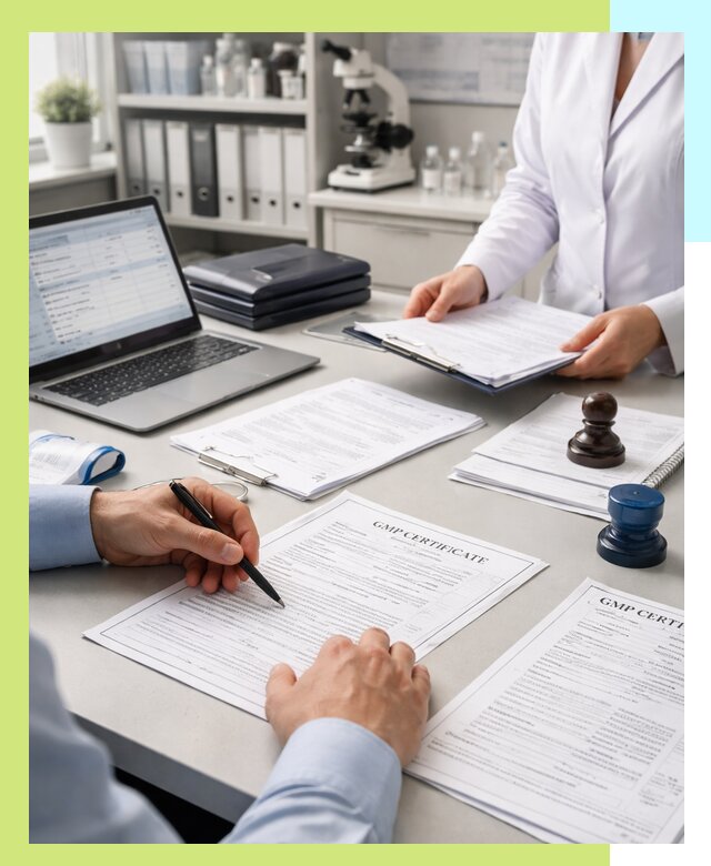 Оформление сертификата GMP в Вольске для фармпроизводства