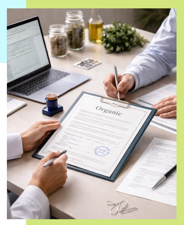 Оформление сертификат органик в Вольске от 30381 р. | Алешин-Вль