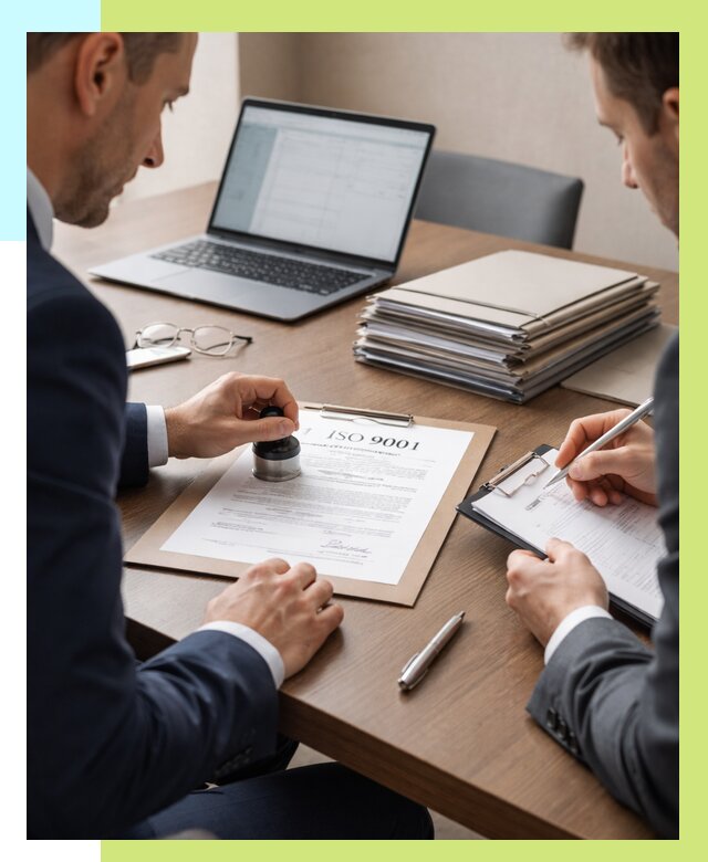 Сертификат ISO 9001 в Вольске купить от 81016 р. | Алешин-Вль