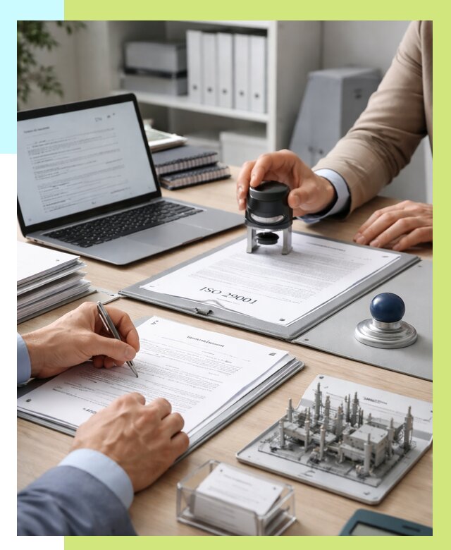 Сертификат ISO 29001 в Вольске под ключ от 75953 р. | Алешин-Вль