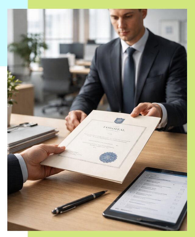 Сертификат ISO 30301 в Вольске от 35445 р. | Алешин-Вль - под ключ