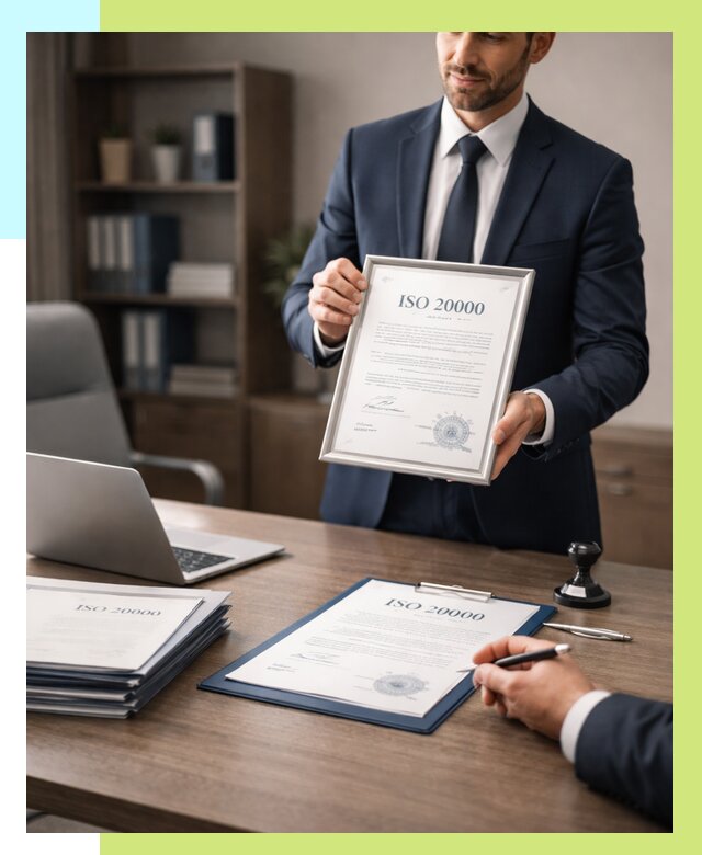 Сертификат ISO 20000 в Вольске под ключ от 121524 р., Алешин-Вль