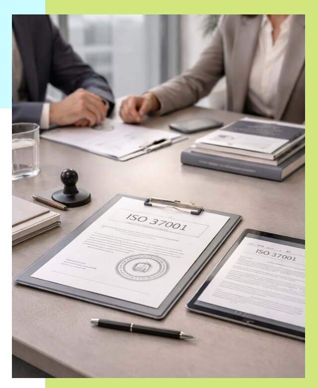 Сертификат ISO 37001 в Вольске оформить от 121524 р. Алешин-Вль