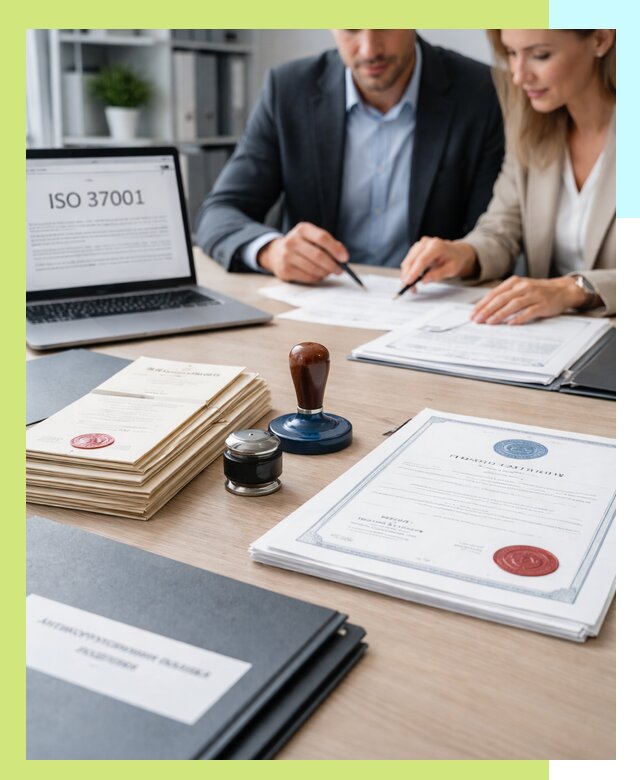 Получение сертификата ISO 37001 по системе борьбы с коррупцией в Вольске